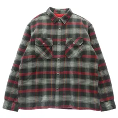 2026年最新】Supreme Quilted Flannel Shirtの人気アイテム - メルカリ