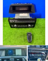ZT-8434] BMW ナビ 2011年地図 日本仕様 2321764-1＋エアコンスイッチ＋リモコン＋CDプレーヤー 純正BMW ABA-KA30 7シリーズ 740i H24年のサムネイル