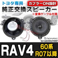 トヨタRAV4用 プレミアムサウンド8chスピーカー＆ダブルツィーター