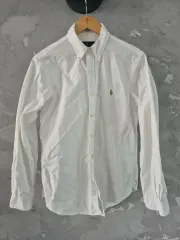ポロ ラルフローレン 白 シャツ M サイズ Classic フィット