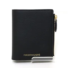 メゾンドサブレ MAISON de SABRE 二つ折りウォレット Graphite Sky 二つ折り財布 未使用品 The Zip Around Wallet - Graphite Sky – MAISON de SABRÉ