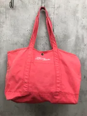L.L.Bean エルエルビーン 526075 ロゴ刺繍 ポケット トート バッグ ピンク ■■ レディース