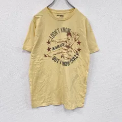 OLD NAVY　オールドネイビー　半袖プリントTシャツ　黄色　イエロー　Mサイズ　古着