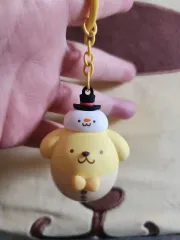 *12月4日まで特価*ポムポムプリン クリスマス エディション キーホルダー