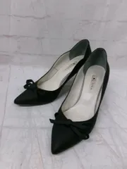 【中古】DIANA ﾀﾞｲｱﾅ ﾘﾎﾞﾝつきﾊﾟﾝﾌﾟｽ ﾌﾞﾗｯｸ 24.0㎝ 991913765