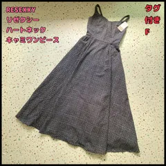 タグ付き♡美品　RESEXXY ハートネックキャミワンピース ミックス ツイード ワンピ