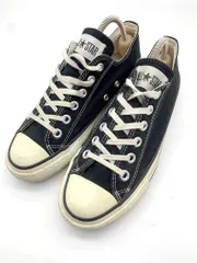 CONVERSE コンバース 日本製 ALL STAR オールスター ローカット スニーカー size5ハーフ/黒 ■■ レディース