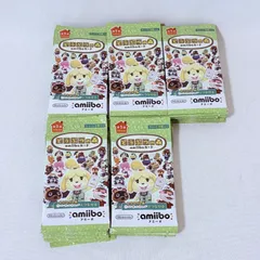 どうぶつの森 amiiboカード 第1弾 48パックセット しずえ 未開封