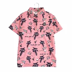 アンパスィ | LL(LL相当) | レディース 半袖ポロシャツ レッド系【中古】ゴルフウェア