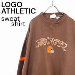 t2395 ロゴアスレチック NFL ブラウンズ 刺繍 スウェット トレーナー