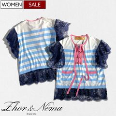 ゾーアンドネマ超美品セーター紺色Lサイズ - メルカリ
