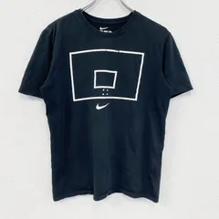NIKE　ナイキ 　半袖プリントTシャツ　黒　ブラック　Mサイズ　古着