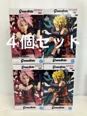 未開封 NARUTO Grandista UZUMAKI NARUTO HARUNO SAKURA ４個セット LF4675 f101