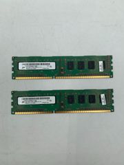 DDR3 メモリ 4GB×2枚セット 計8GB PC3-12800 CL11 - メルカリ
