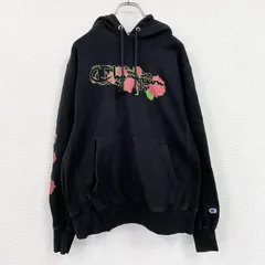 Champion　チャンピオン　リバースウィーブ　スウェットパーカー/フーディー　黒　ブラック　Mサイズ　古着