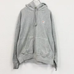 Champion　チャンピオン　リバースウィーブ　スウェットパーカー/フーディー　霜降りグレー　Mサイズ　古着