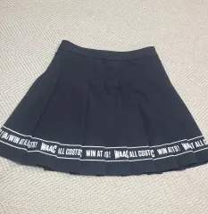 26) ワック ブラック プリーツ スカート 2