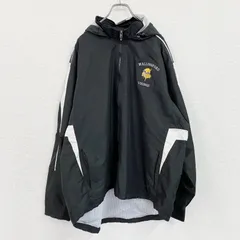 90s　Holloway　ホロウェイ　フルジップジャケット　ヴィンテージ　黒　ブラック　2XLサイズ　古着