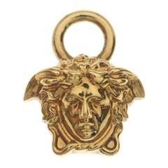 VERSACE ヴェルサーチ メドゥーサ ネックレス ブラック×ゴールド