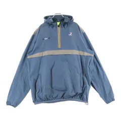 BEAMS (ビームス) K-WAY ALWAYTH リップストップ 2301094/K2138EW ナイロンプルオーバージャケット ブルーのサムネイル