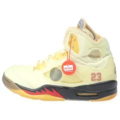 2026年最新】jordan 5 off-white sailの人気アイテム - メルカリ