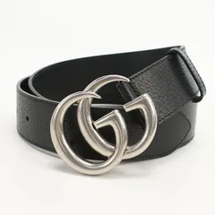 GUCCI グッチ メンズベルト GGマーモント 406831 ベルト レザー【中古】 メンズ