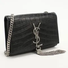 SAINT LAURENT サンローラン チェーン 354120 ショルダーバッグ レザー【中古】 レディース