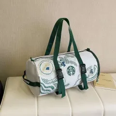 スターバックス限定モデル ボストンバッグ ダブルバッグ 旅行カバン