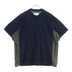サカイ sacai 異素材MA-1 ドッキング Tシャツ - メルカリ