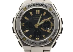 CASIO カシオ 時計 GSHOCK GSTEEL GSTW100 Series GSTW110D1A9JF ブラック シルバー 樹脂／ステンレススチール メンズ アナデジ