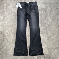 メンズ 【Undermycar】Mu114 WASHED FLARE JEANS