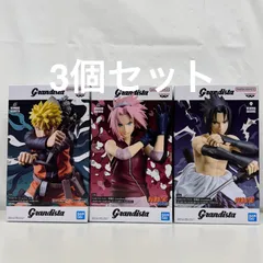 未開封 ナルト疾風伝 Grandista フィギュア 3個セット LF4643  f101