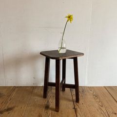 木製 スツール 赤 2a162 古道具 古家具 ビンテージ アンティーク