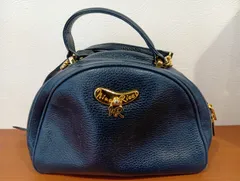 ニナリッチ NINA RICCI ショルダーバッグ 2WAY ネイビー 紺［店舗番号S］のサムネイル