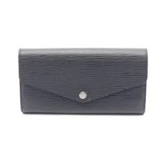 ルイ・ヴィトン LOUIS VUITTON 二つ折り長財布 ポルトフォイユ サラ M60582 ノワール レザー ポルトフォイユ・サラ レディース Used B