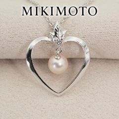 皇室御用達♡ミキモト♡人気♡ハートモチーフ♡本真珠♡パール