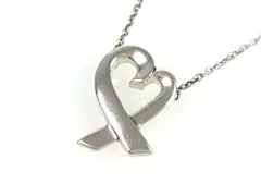 ティファニー　TIFFANY　パロマピカソ　ラビングハート　ネックレス　縦：1.5cm　シルバー925　送料無料