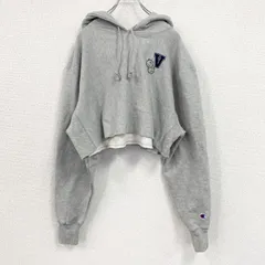 Champion　チャンピオン　リバースウィーブ　スウェットパーカー/フーディー　灰色　グレー　Lサイズ　古着