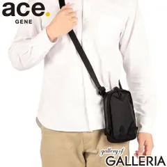 【正規品5年保証】 エースジーン ショルダーバッグ メンズ ブランド 軽量 ace.GENE 小さめ 旅行 防水 斜めがけ 丈夫 X-PAC ショルダー バッグ シンプル おでかけ 2L ラグレンティスクロスX 20061 ブラックのサムネイル
