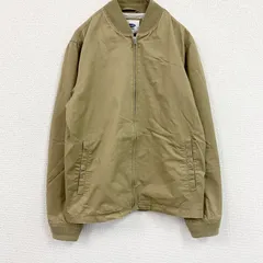OLD NAVY　オールドネイビー　MA-1タイプブルゾン　ブルゾン/スイングトップ　ベージュ　Sサイズ　古着