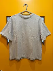 Y【Y5-52】△ NUMBER (N)INE　Lサイズ　半袖Tシャツ　ベージュ　無地のサムネイル