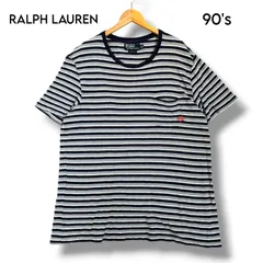 【Polo Ralph Lauren 】ヴィンテージ ボーダーTシャツ　XL