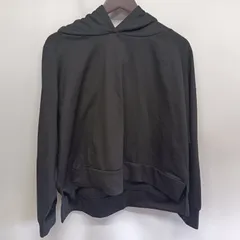 レディース　トップス　パーカー　フード付き　黒　プリント　大きいサイズ　3L  ☆KP-053☆