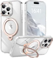 17M689 iPhone 15 用 ケース Magsafe対応 縦横両立 角度