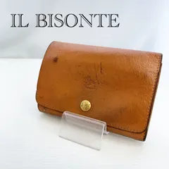 ILBISONTE イルビゾンテ 二つ折り財布 ウォレット レザー  ブラウン  メンズ 鞄 _218067