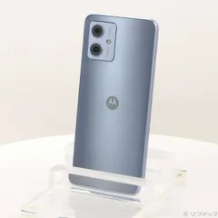 中古 moto g64 5G 128GB シルバーブルー SIMフリー- メルカリ