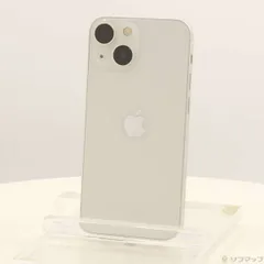 ソフマップ 〔中古品〕 iPhone13 mini 256GB スターライト MLJK3J／A SIMフリー【262】
