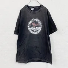 ～00s　HARLEY DAVIDSON　ハーレーダビッドソン　半袖Tシャツ　ヴィンテージ　黒　ブラック　　古着