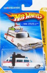 [중고] 미니카 1/64 GHOSTBUSTERS ECTO-1(화이트×레드) [Hot Wheels 2010 NEW MODELS] [R0942]