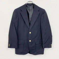 NEW YORKER　ニューヨーカー　テーラードジャケット　ブレザー　紺　ネイビー　　古着